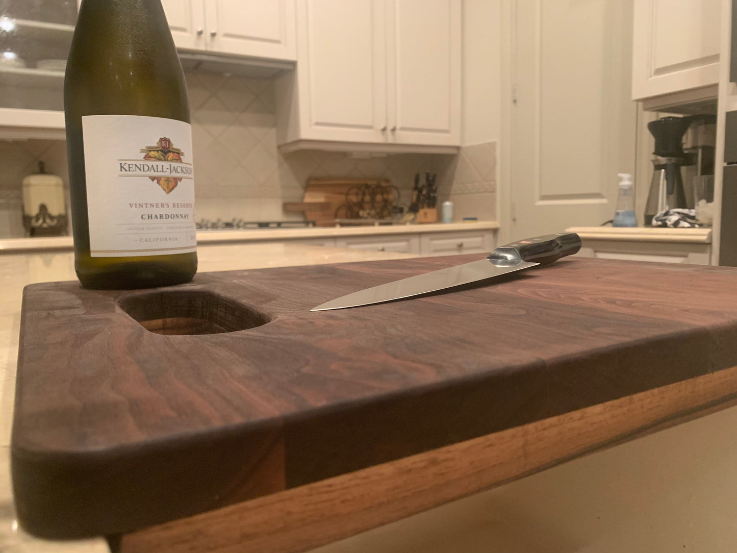 Sink In-Lay Cutting Board ~ Walnut ~ Custom